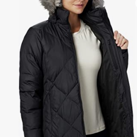 ‼️FIRM‼️ NWT Columbia  XS/2 icy heights ii mid length down parka womens - Picture 5 of 15